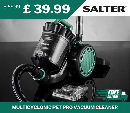 Salter Multicyclonic Pet Pro Vacuum Cleaner