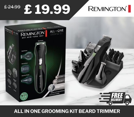 Remington All in One Grooming Kit, originally £24.99, now £19.99 – 13% discount with free delivery