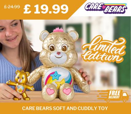 Care Bears Soft & Cuddly Toy - Limited Edition