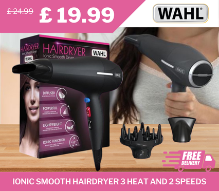 WAHL Ionic Smooth Electric Hairdryer