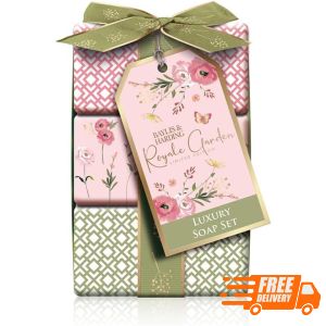 Baylis Harding Royale Garden Soaps Rose Poppy Vanilla (Luxury Gift Set)