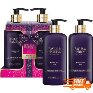 Baylis Harding Moonlight Fig Luxury Hand Care Gift Set (Skincare Pack for Women)