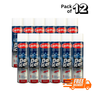 Carplan Bluestar Super Deicer Aerosol 600ml (Pack of 12)